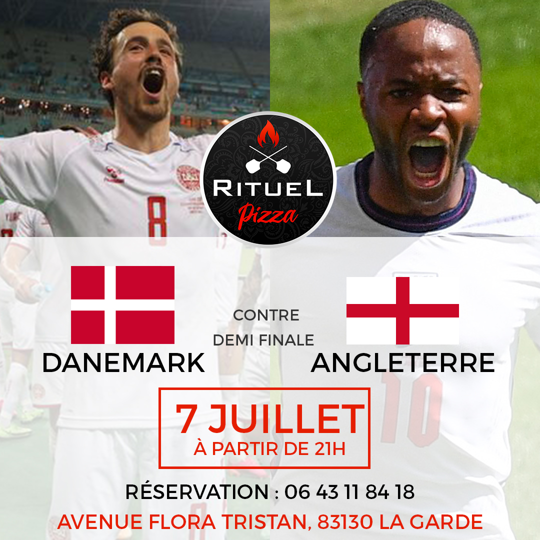 Match Danemark Angleterre